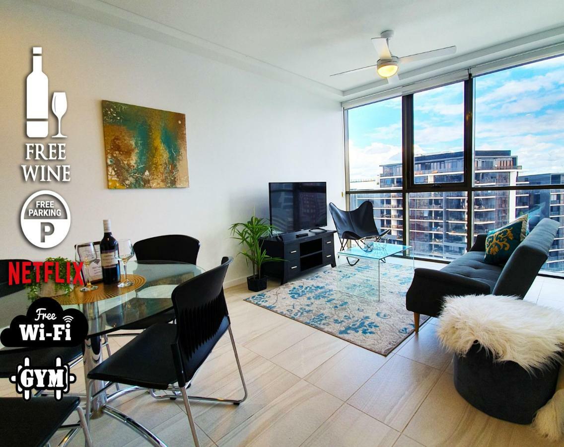 Ferienwohnung 2Br Food & Drink Hub ★Gym★Pool★Views★Roof Terrace Brisbane Exterior foto